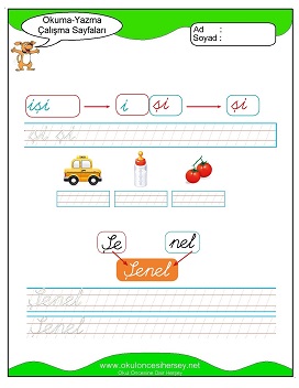 öbüşzç Grubu Çalışma Sayfaları